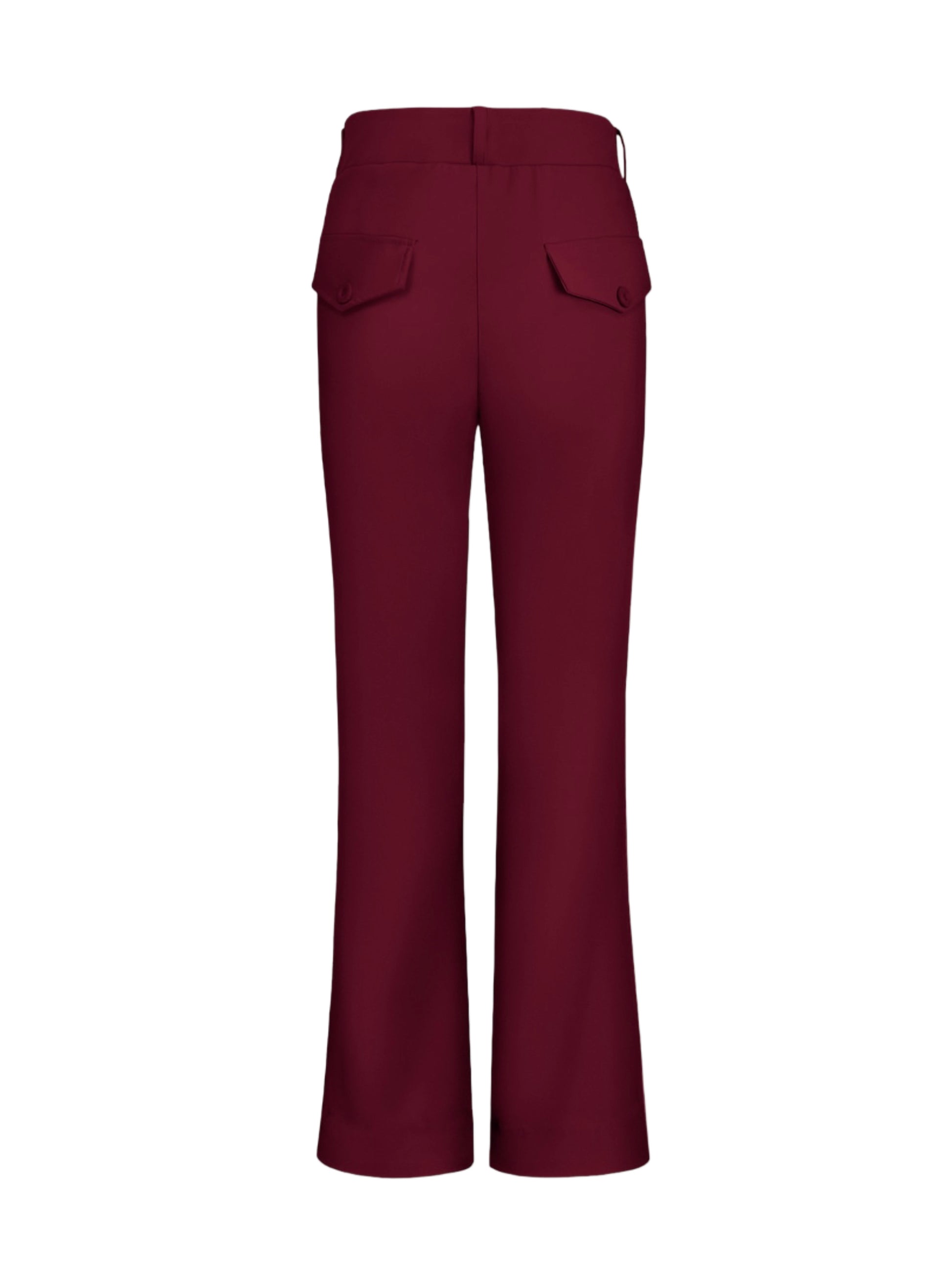 Travel Broek Fleur Bordeaux - 2301 - Est Voilà