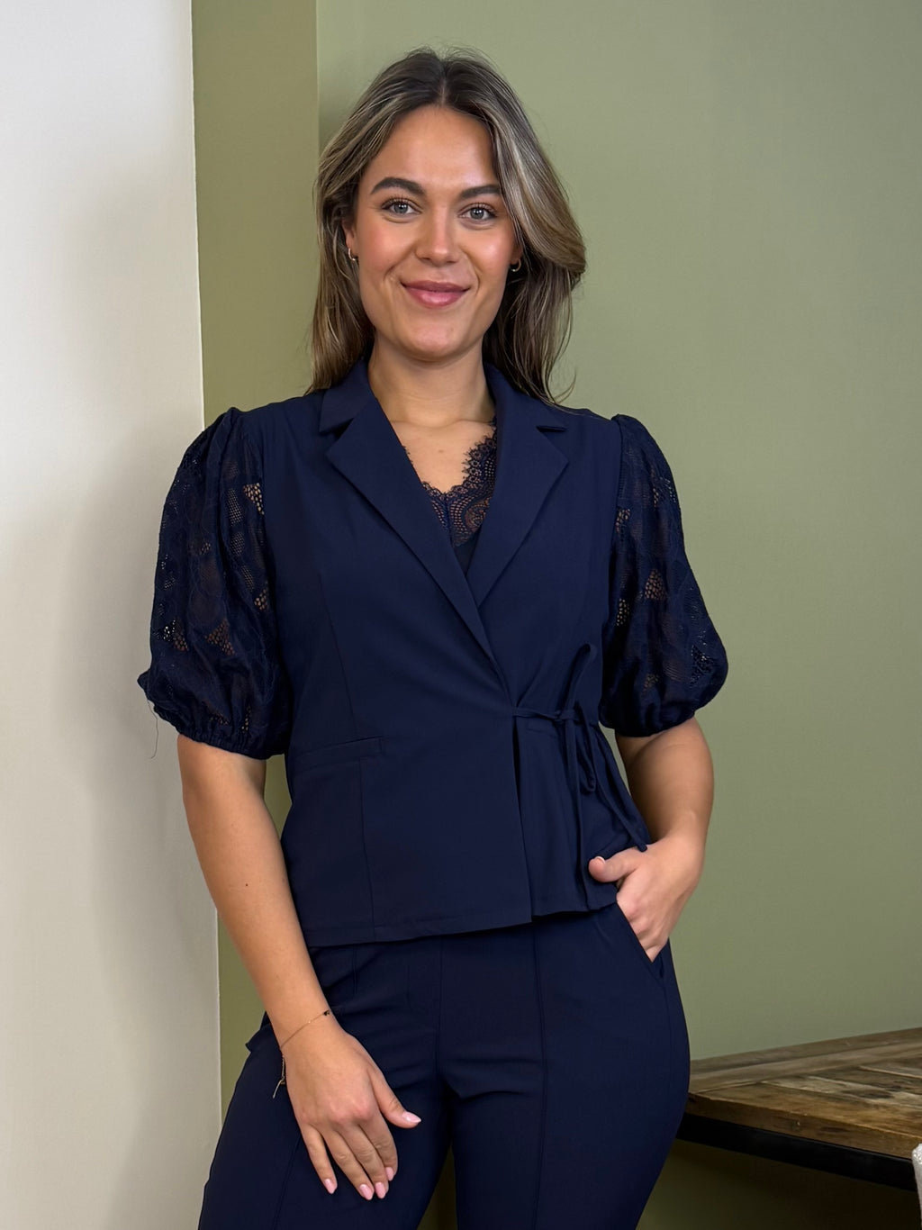 Triple Nine - Travel Blazer Luay Navy - 3909 blazer - Est Voilà