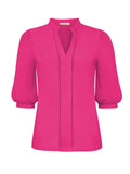 Triple Nine - Travel Top Malou Fuchsia - 8301 top - Est Voilà