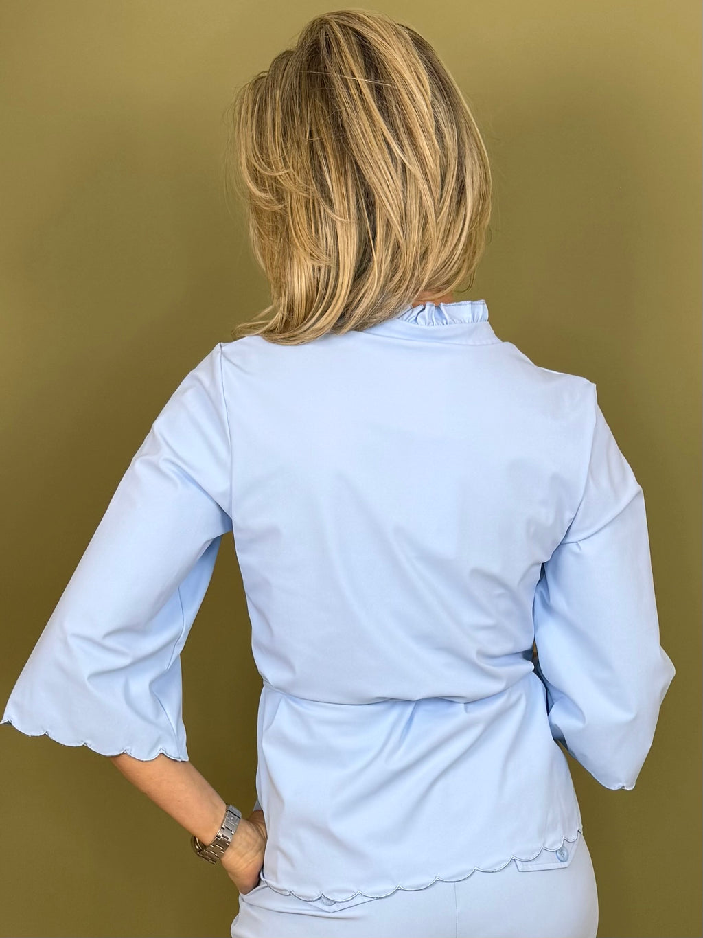 Triple Nine - Travel Blouse Chloé Lichtblauw - 5937 Blouse - Est Voilà