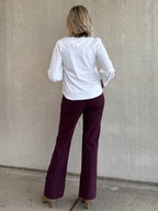 Triple Nine - Travel Blouse Moon Wit - 5919 Blouse - Est Voilà