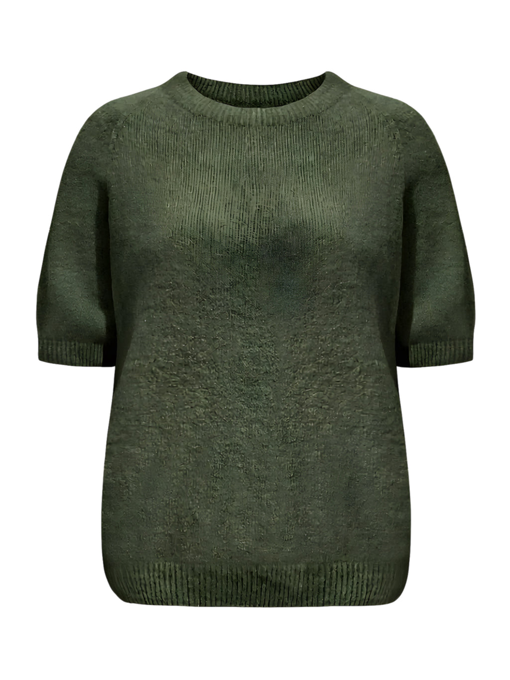 Triple Nine - Alpaca Top Levi Donkergroen Trui - Est Voilà