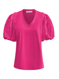 Triple Nine - Travel Top Liz Fuchsia - 6947 top - Est Voilà