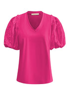 Triple Nine - Travel Top Liz Fuchsia - 6947 top - Est Voilà