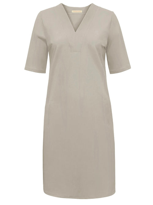 Triple Nine - Travel Jurk Indy Beige - 51805 Jurk - Est Voilà