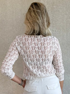 Triple Nine - Kanten Top Lucy Zand Top - Est Voilà