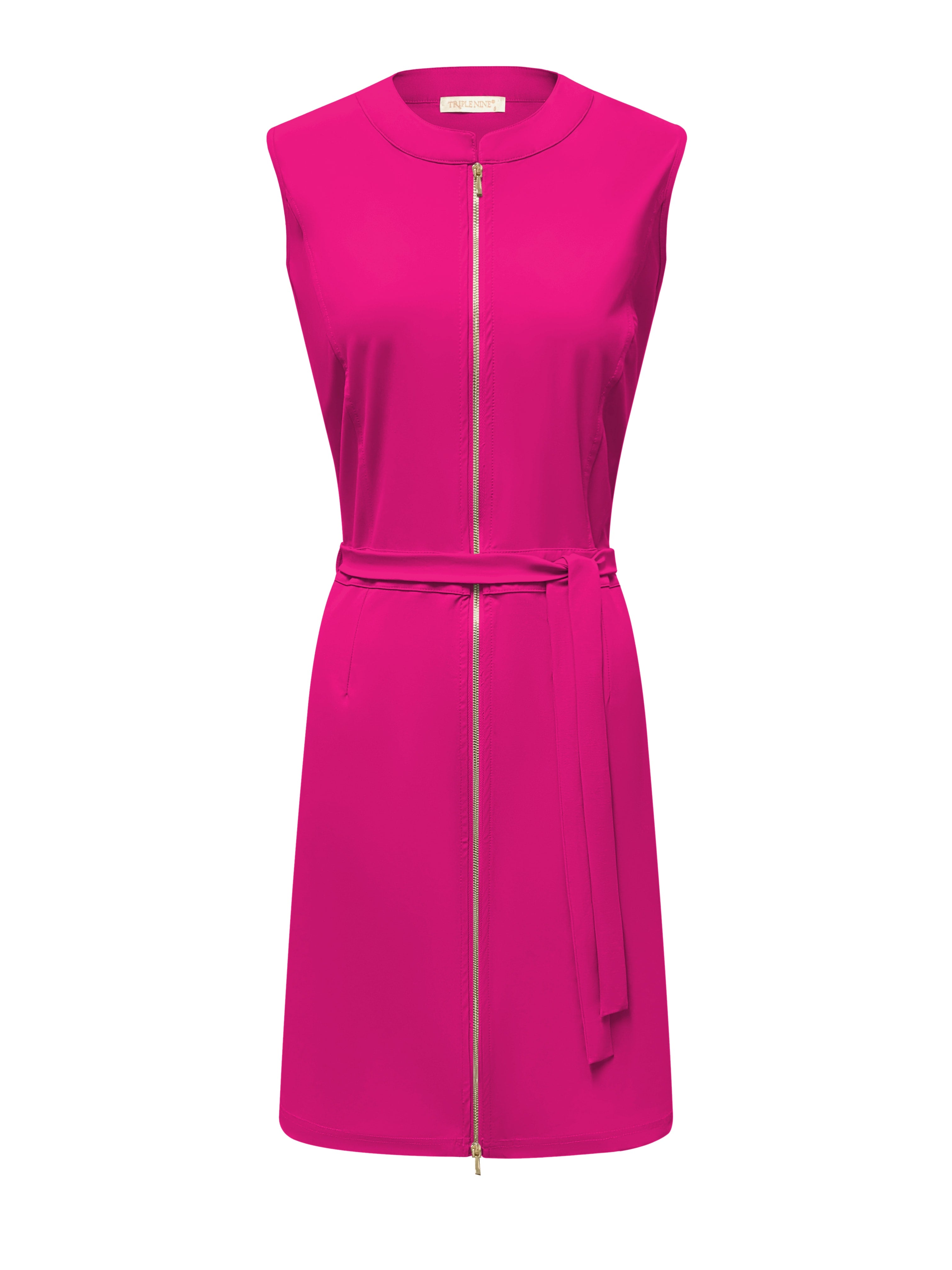 Triple Nine - Travel Jurk Florence Fuchsia - 51819 Jurk - Est Voilà