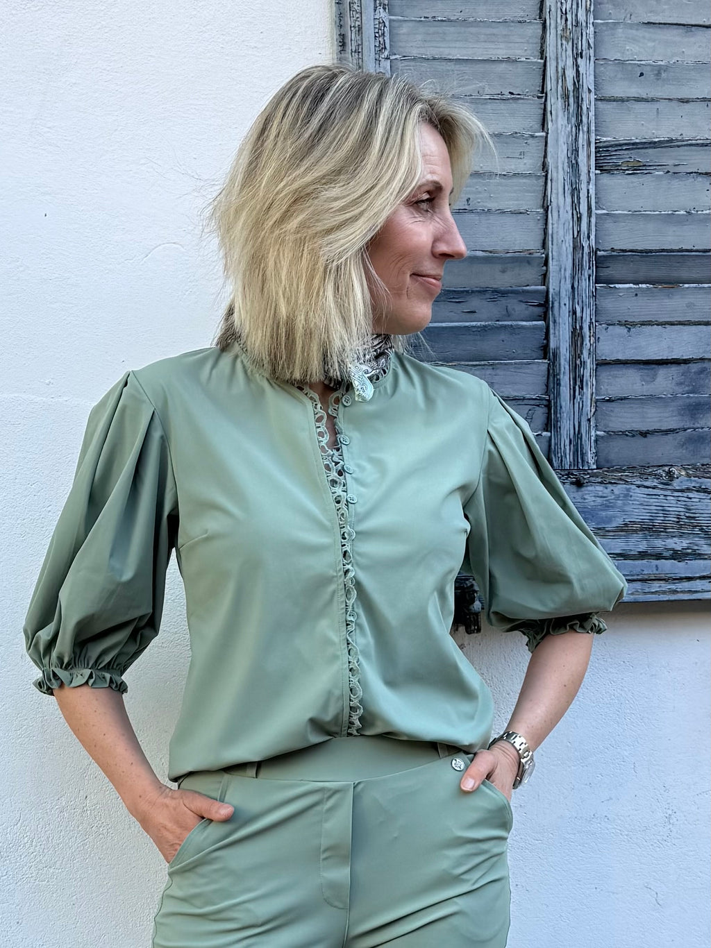 Triple Nine - Travel Blouse Juliette Salie - 5935 Blouse - Est Voilà