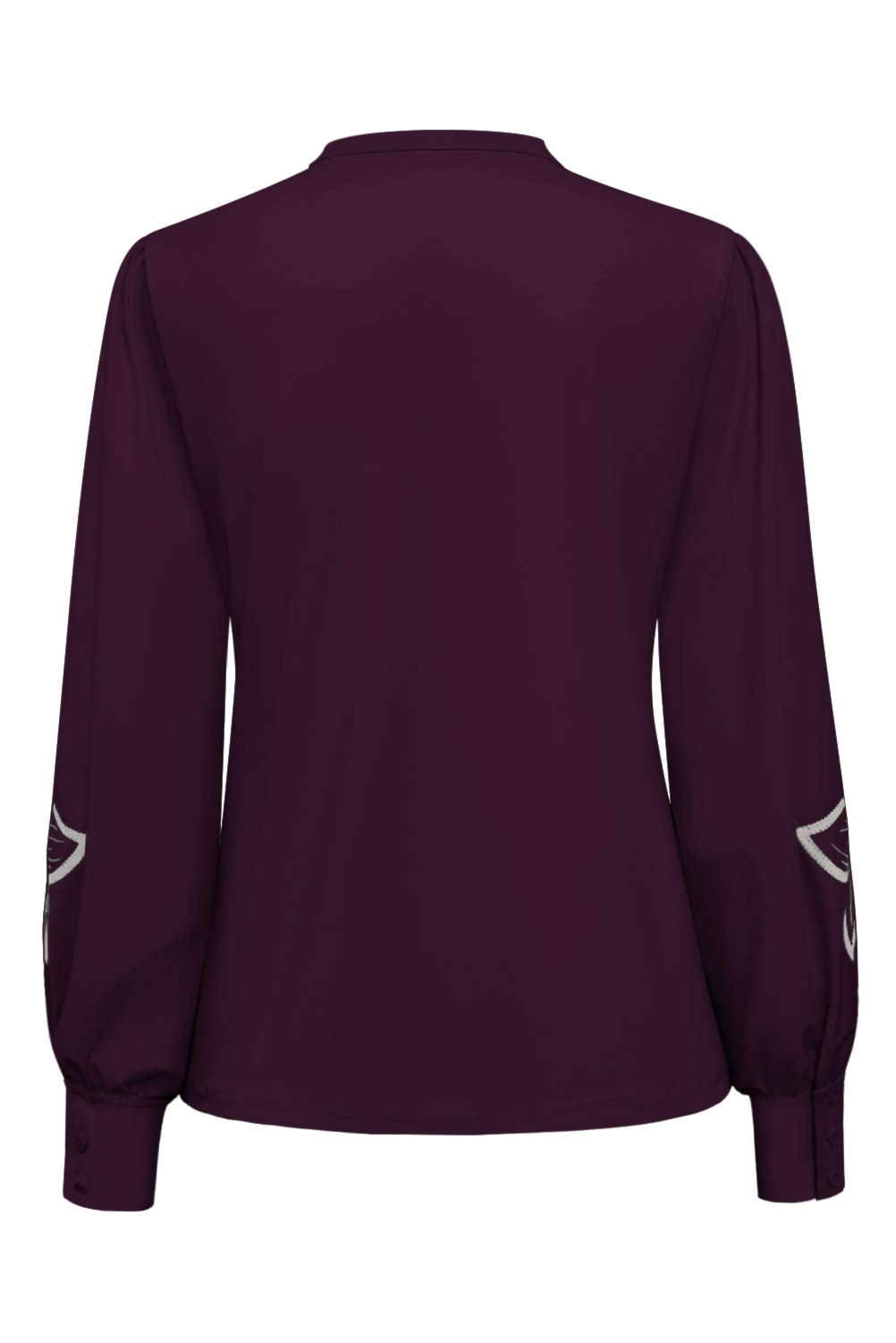 Triple Nine - Travel Blouse Jolie Aubergine - 5924