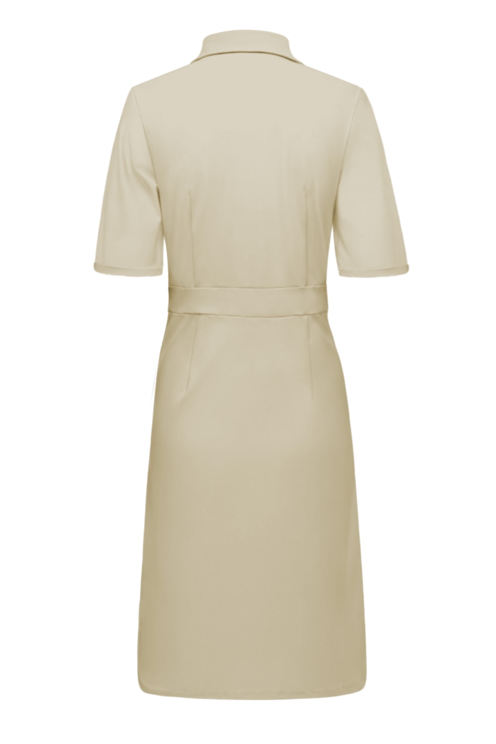 Triple Nine - Travel Jurk Valerie Beige - 51827 jurk - Est Voilà