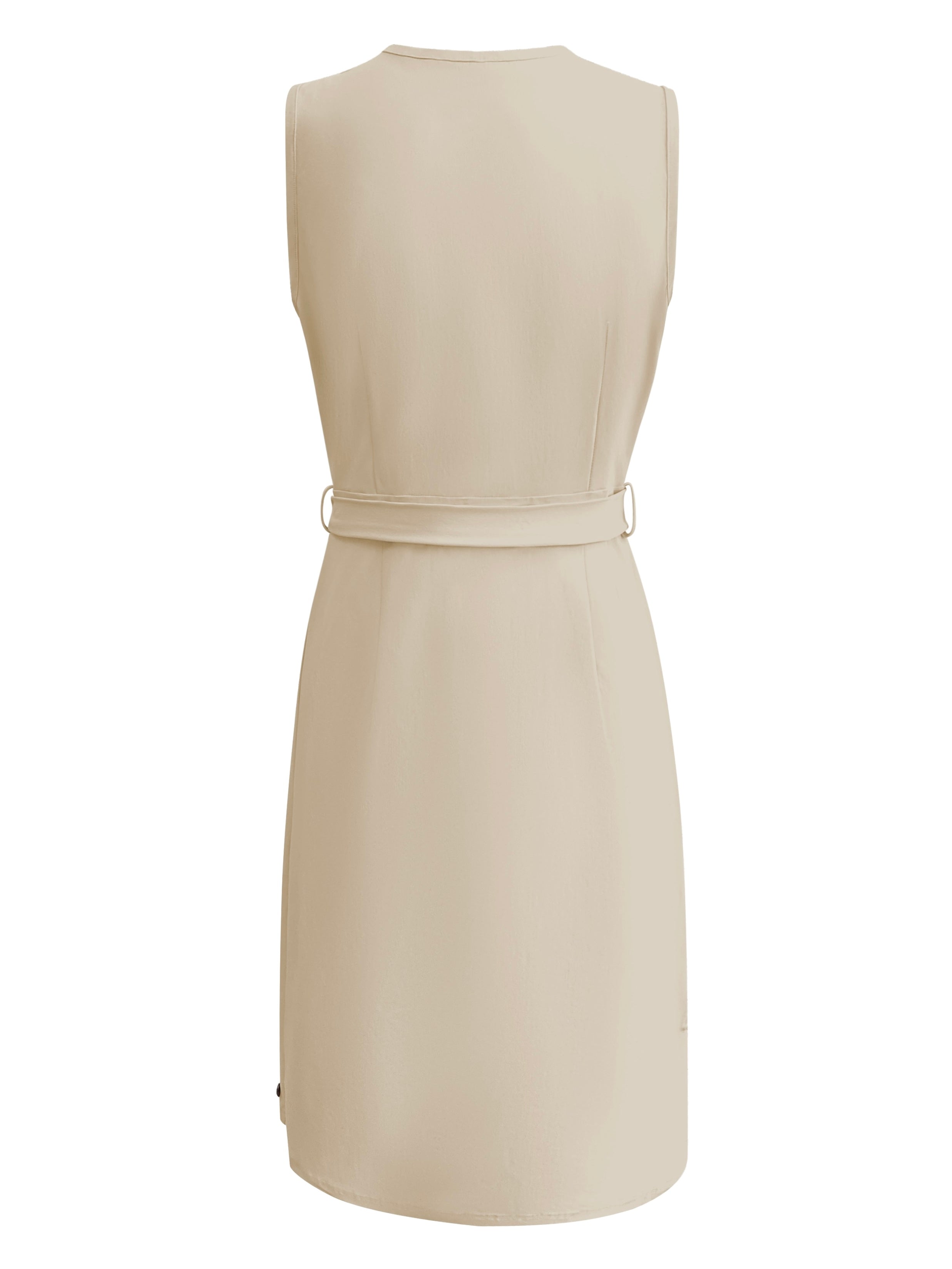 Triple Nine - Travel Jurk Rosalie Beige - 51820 Jurk - Est Voilà