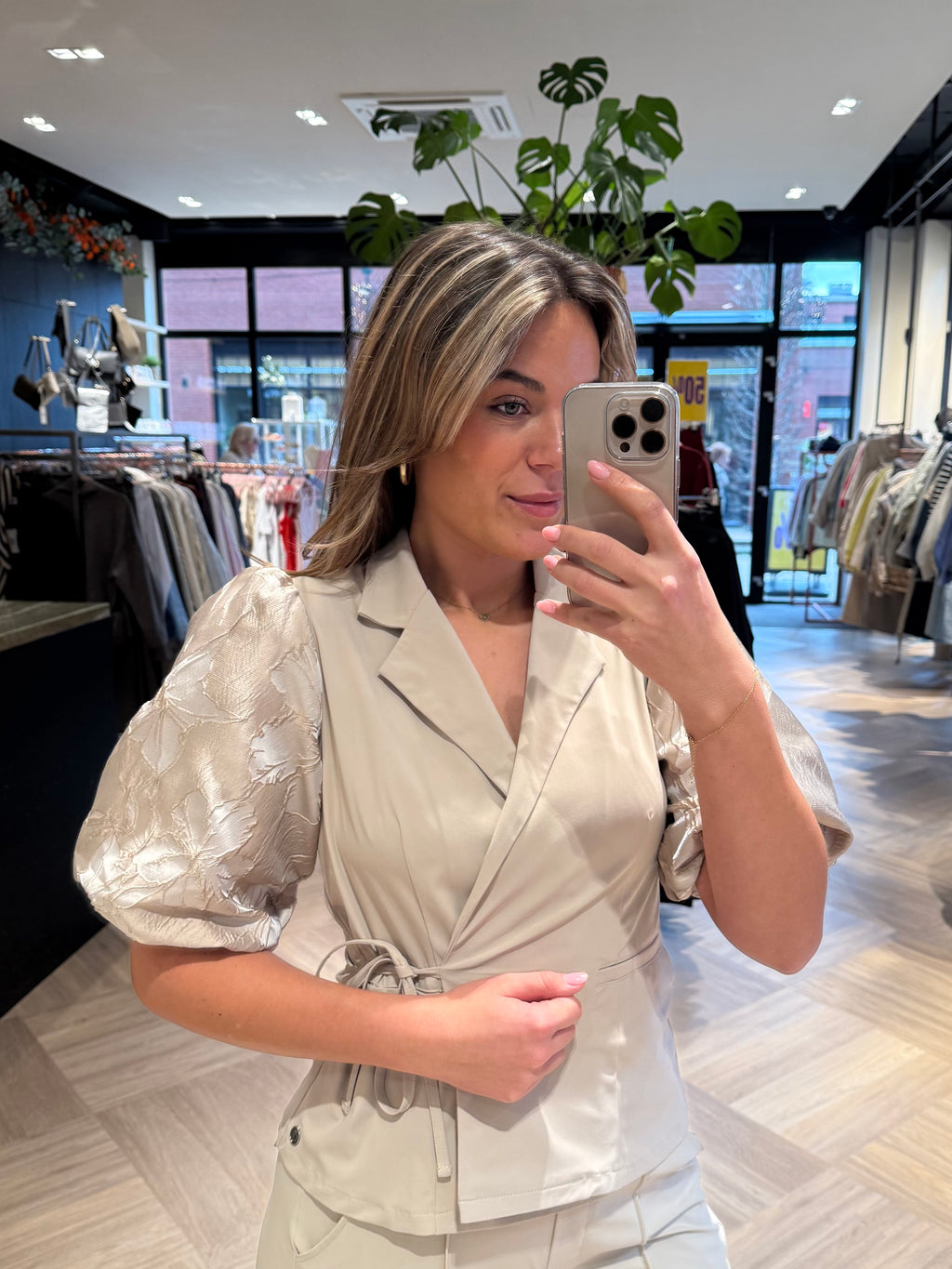 Triple Nine - Travel Blazer Léa Beige - 3910 Blazer - Est Voilà