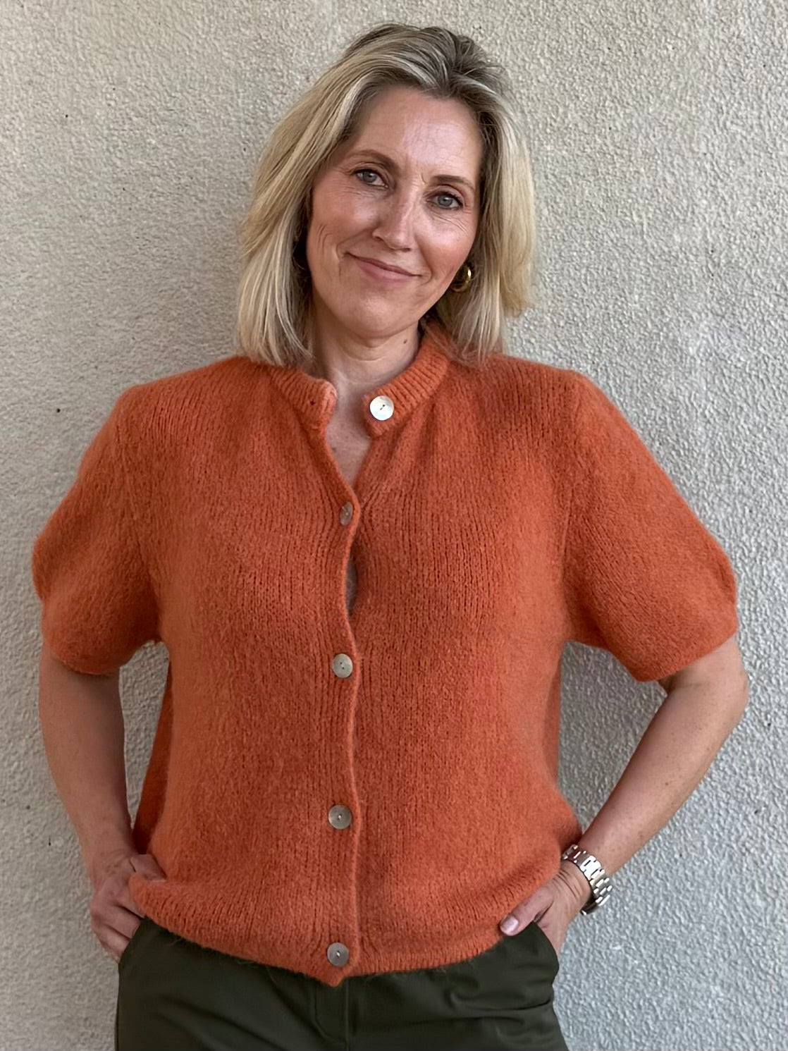 Triple Nine - Alpaca Vest Charlie Brique Vest - Est Voilà