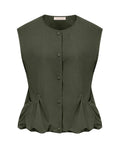 Triple Nine - Bodywarmer Bo Olijfgroen - 92428 jas - Est Voilà
