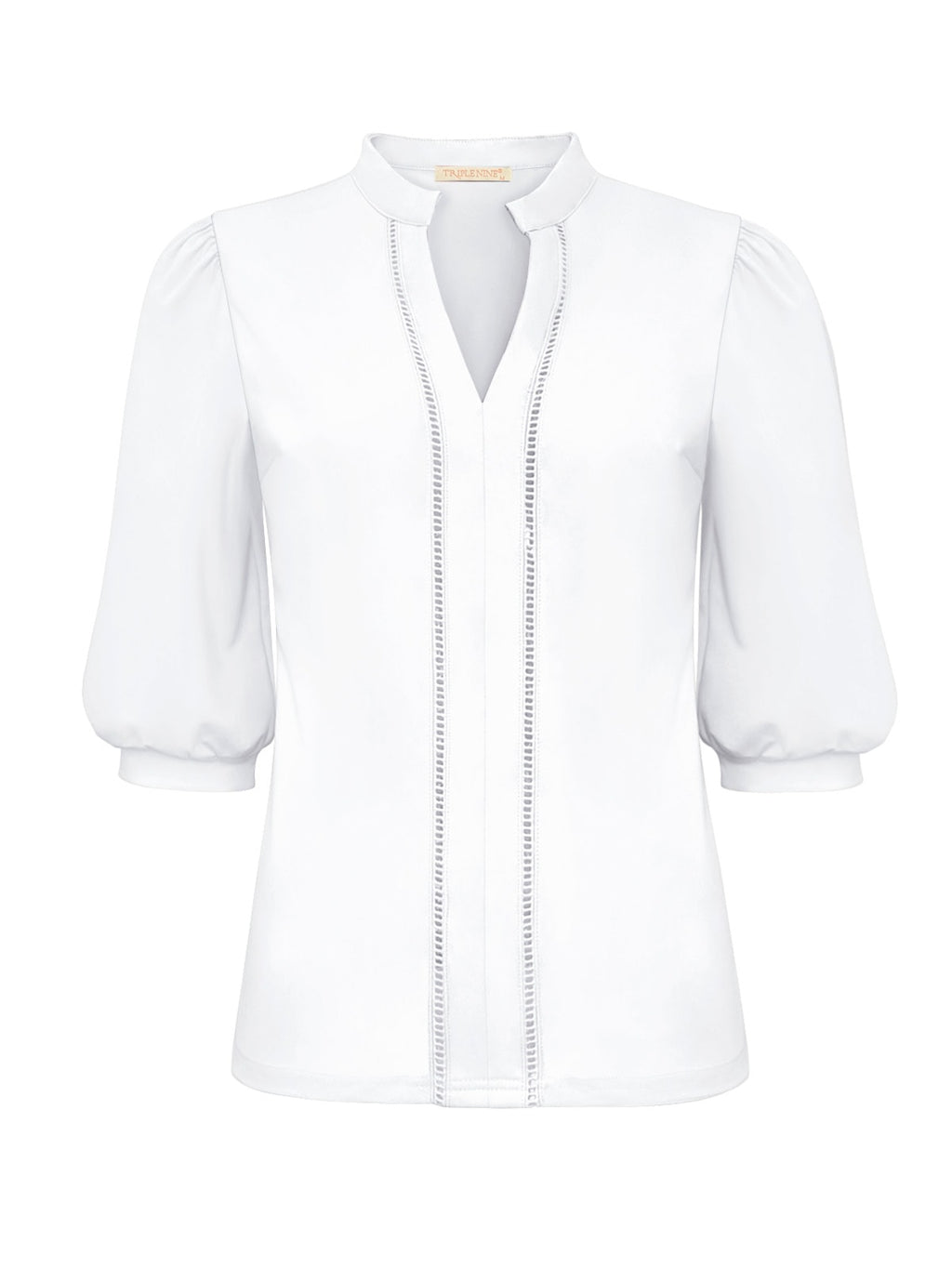 Triple Nine - Travel Top Malou Wit - 8301 top - Est Voilà
