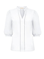 Triple Nine - Travel Top Malou Wit - 8301 top - Est Voilà
