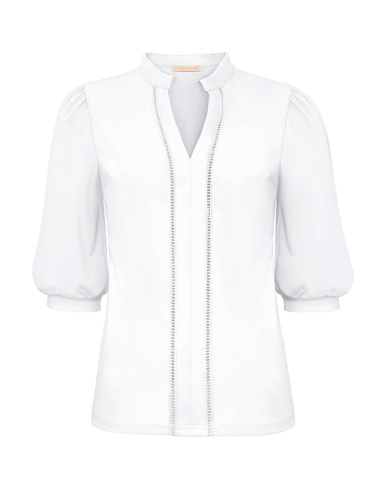 Triple Nine - Travel Top Malou Wit - 8301 top - Est Voilà