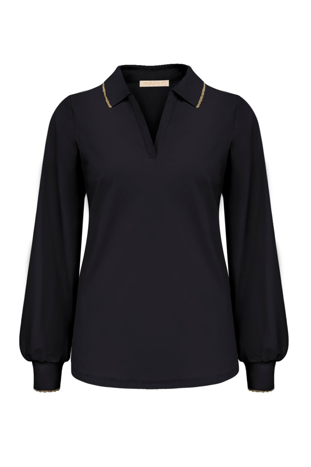 Triple Nine - Travel Top Raphaella Zwart - 6929