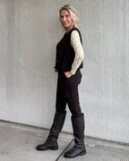 Triple Nine - Bodywarmer Bo Donkerbruin - 92428 Jas - Est Voilà