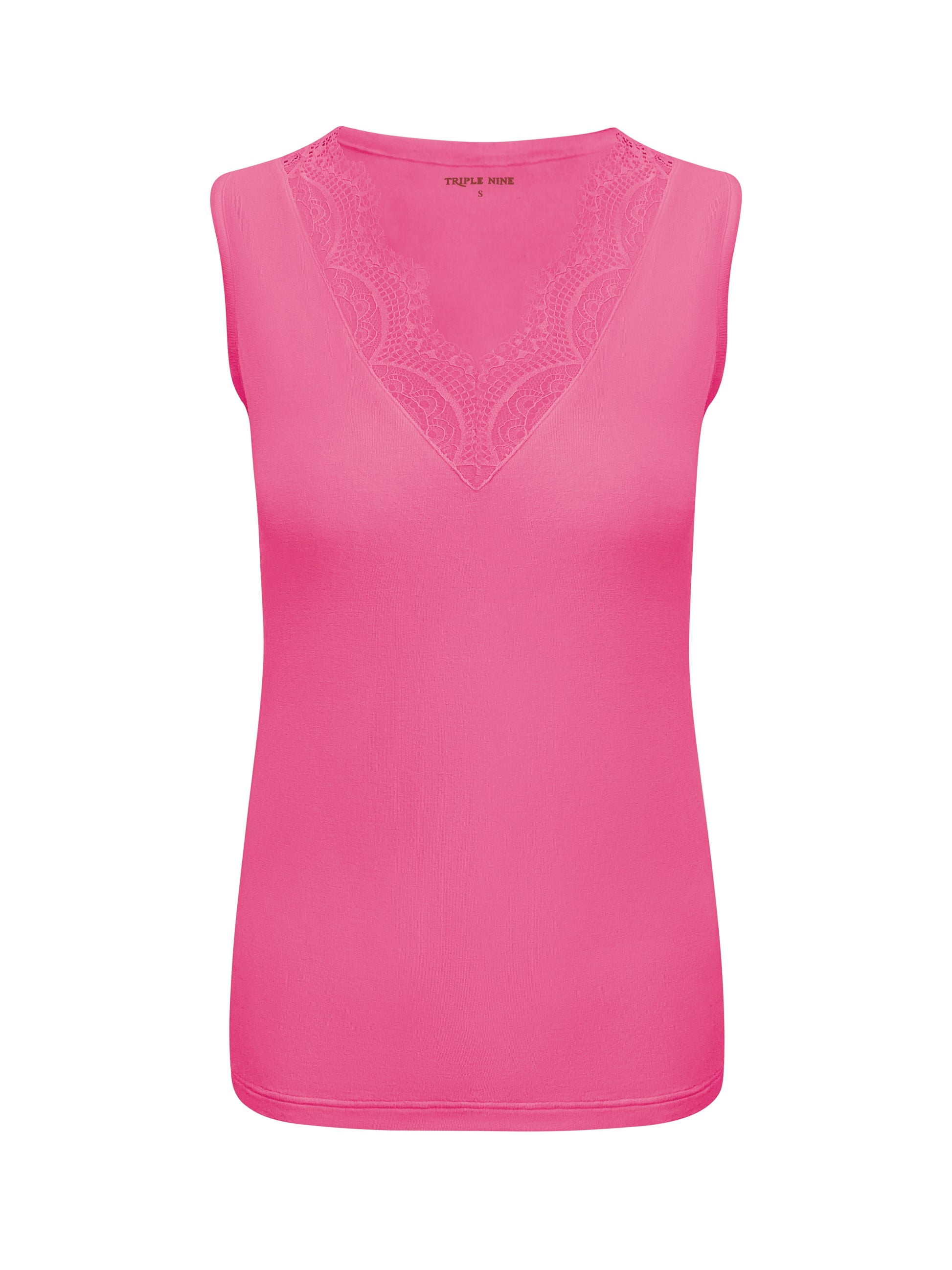 Triple Nine - Cashmere Top Sisi Fuchsia - 9005 top - Est Voilà