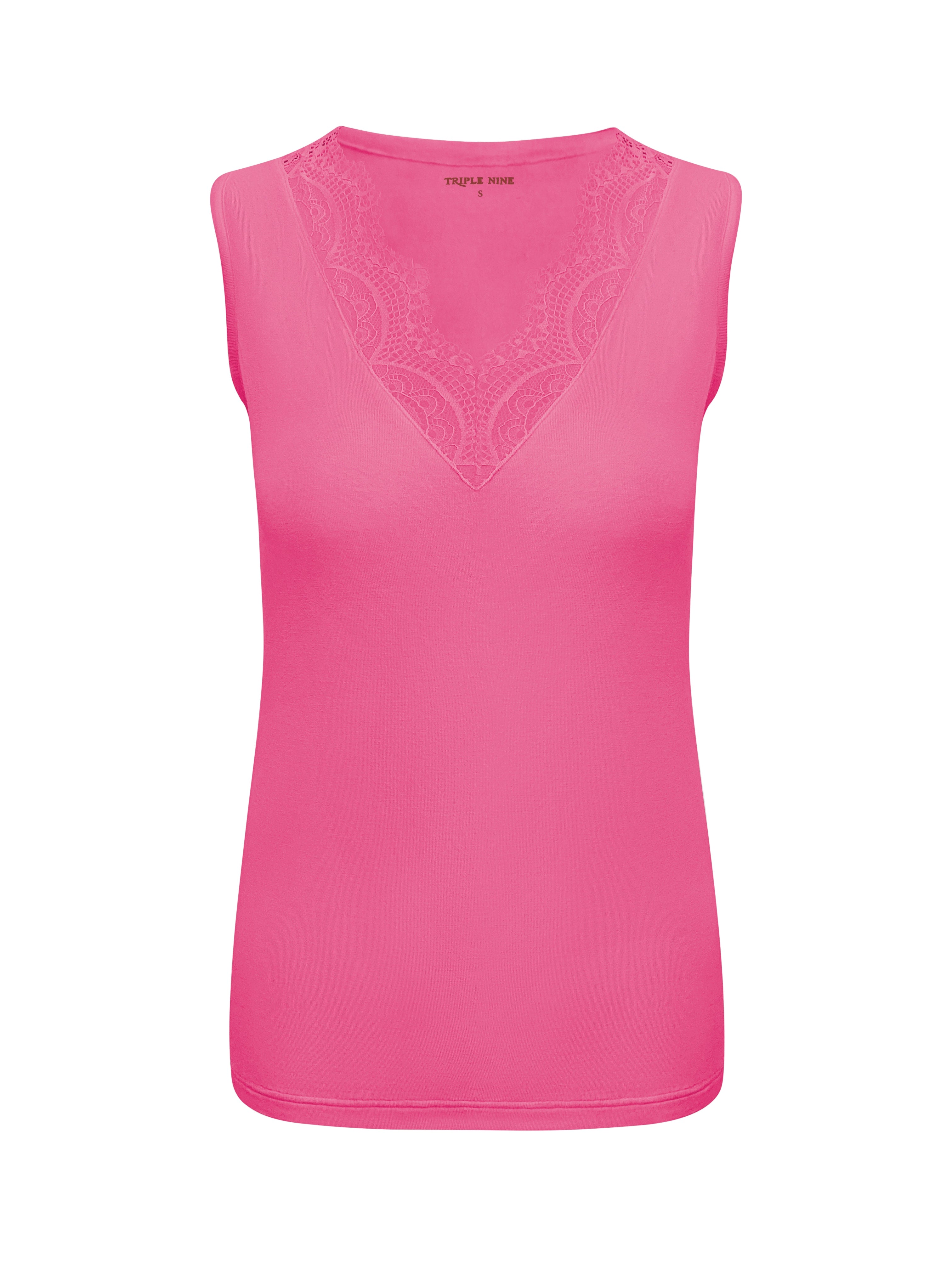 Triple Nine - Cashmere Top Sisi Fuchsia - 9005 top - Est Voilà