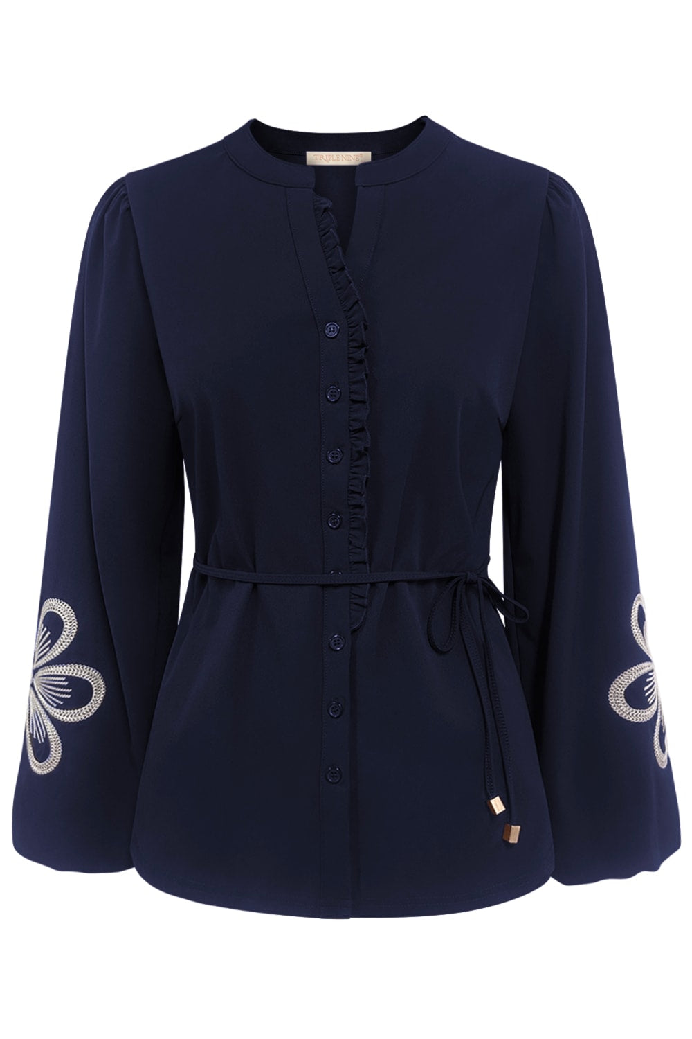 Travel Blouse Simone Navy - 5923