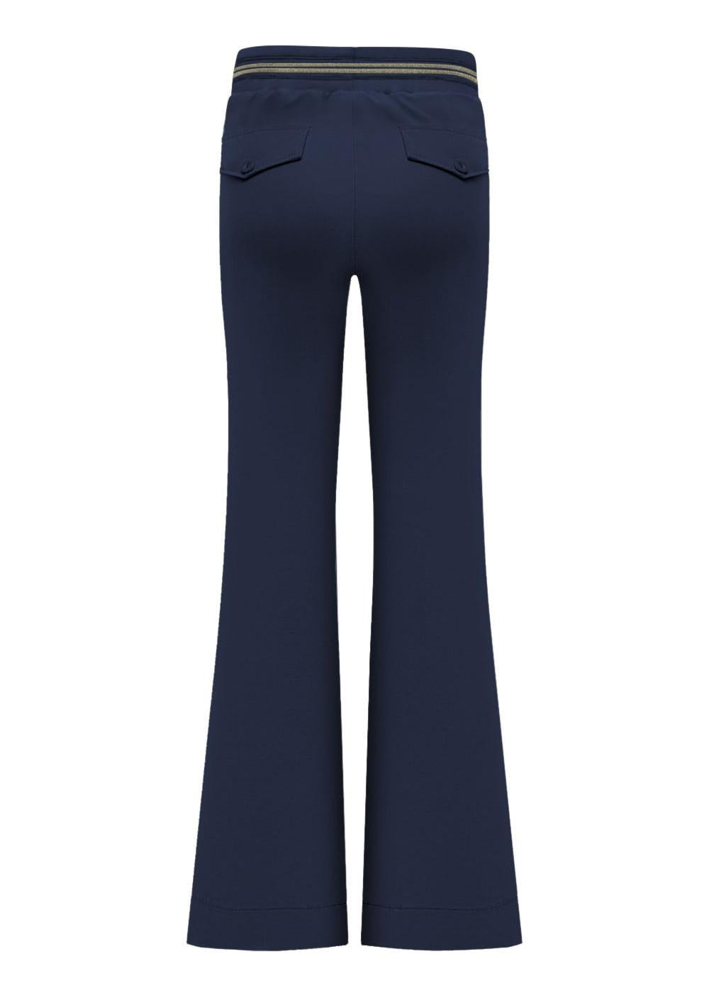 Triple Nine - Travel Broek Anna Navy - 2304 Broek - Est Voilà