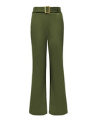 Triple Nine - Travel Broek Joy Olijfgroen - 3002 - Peet kleding