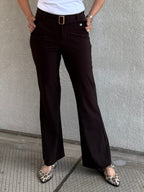 Triple Nine - Travel Broek Joy Donkerbruin - 3002 Broek - Est Voilà