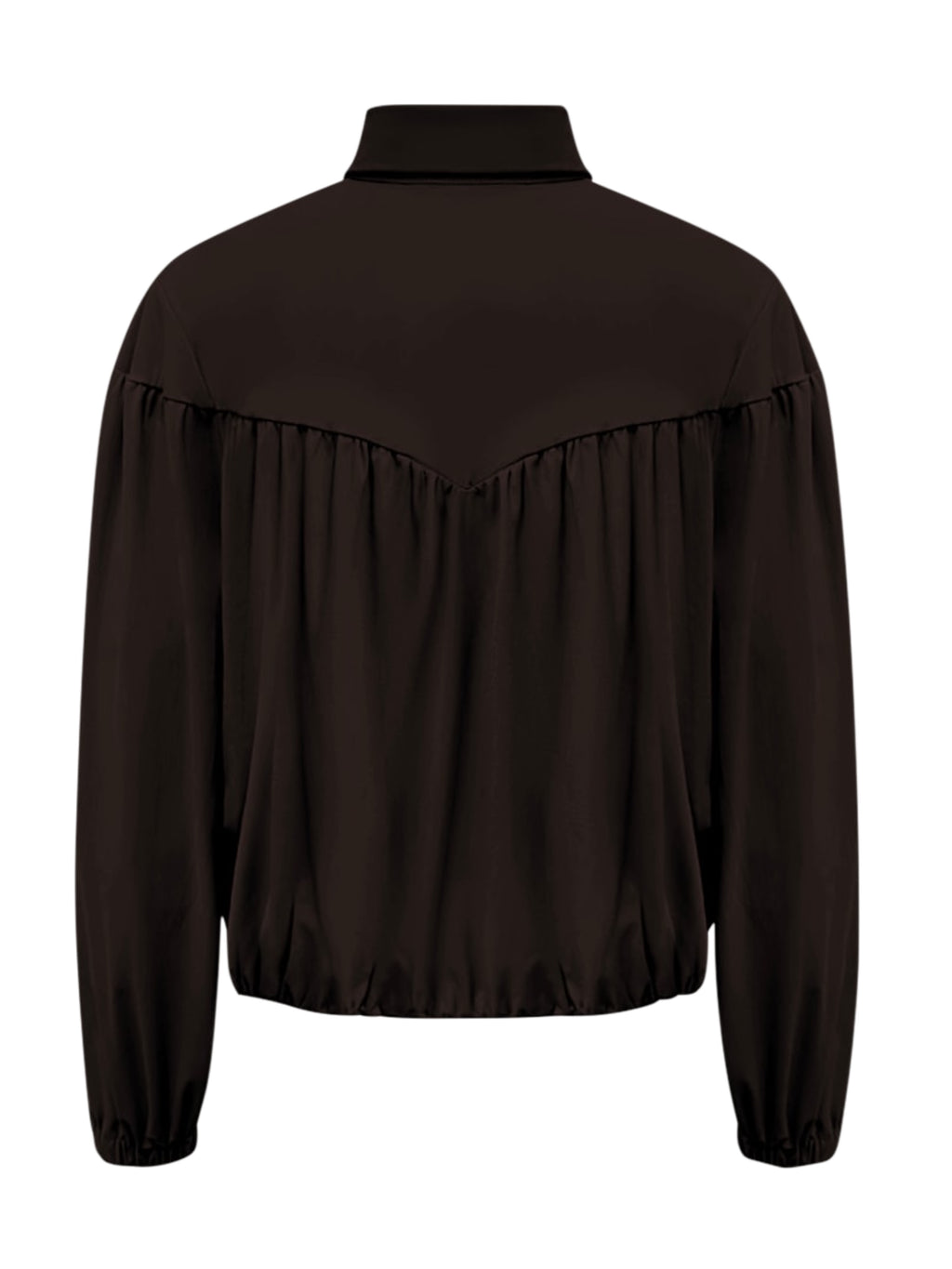 Triple Nine - Travel Blouse Sasha Donkerbruin - 5951 Blouse - Est Voilà