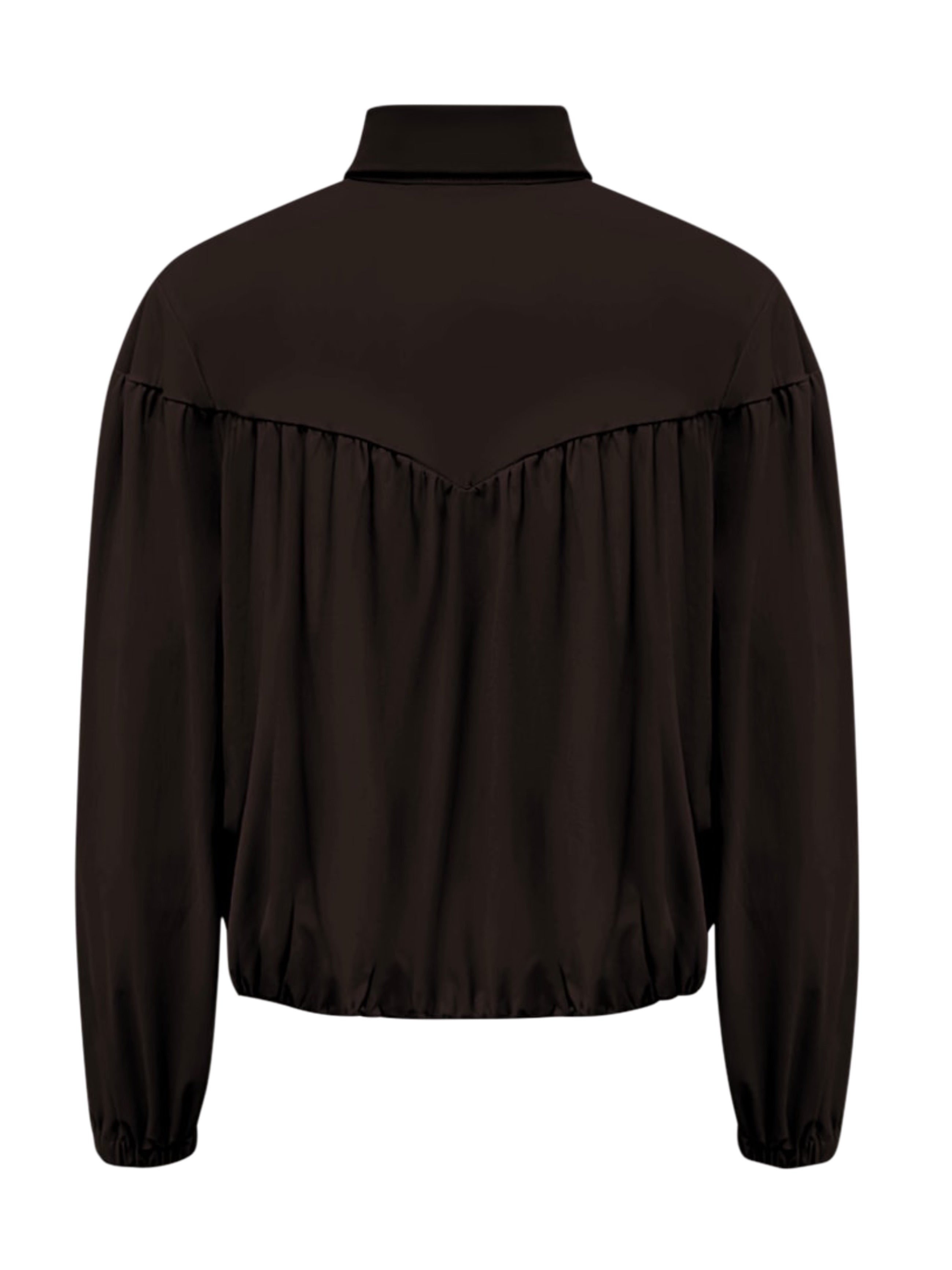 Triple Nine - Travel Blouse Sasha Donkerbruin - 5951 Blouse - Est Voilà