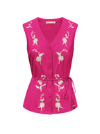 Triple Nine - Travel Blouse Isabelle Fuchsia - 5938 Blouse - Est Voilà