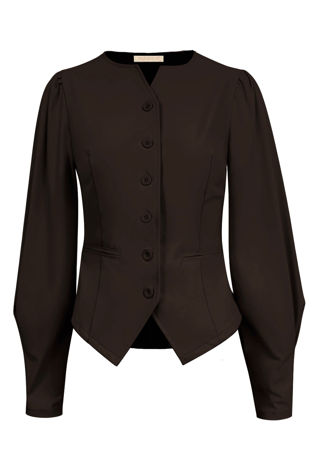 Travel Jacket Milly Donkerbruin - 3905