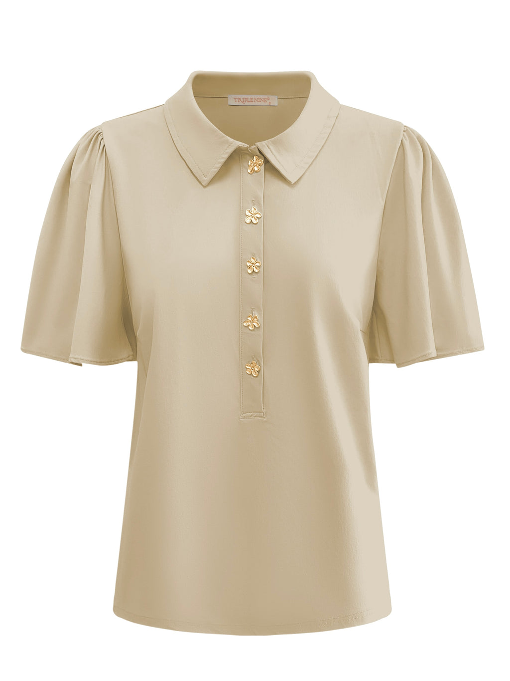 Triple Nine - Travel Top Melodie Beige - 6942 top - Est Voilà