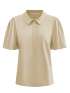 Triple Nine - Travel Top Melodie Beige - 6942 top - Est Voilà