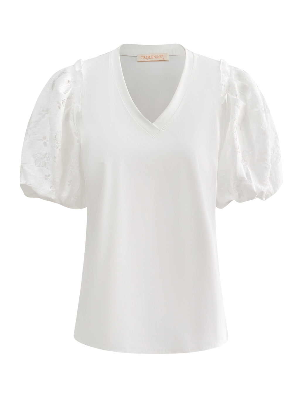 Triple Nine - Travel Top Liz Wit - 6947 top - Est Voilà