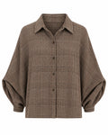 Est Voilà - Blouse Wales Ruit Bruin