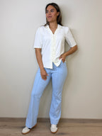 Triple Nine - Travel Blouse Camille Wit - 5931 Blouse - Est Voilà