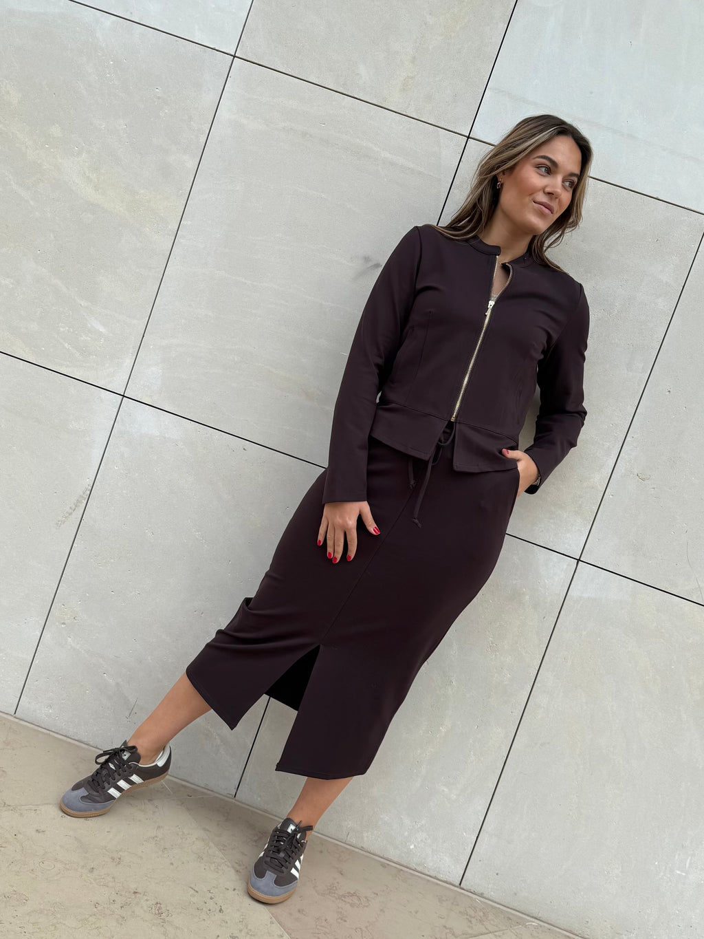 Triple Nine - Punto Rok Clarice Donkerbruin - 7501 Rokken - Est Voilà