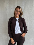 Triple Nine - Travel Bomber Kiki Donkerbruin - 91101 Jas - Est Voilà