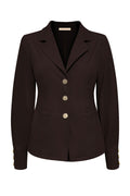 Travel Blazer Amelie Donkerbruin - 3904 Blazer - Est Voilà