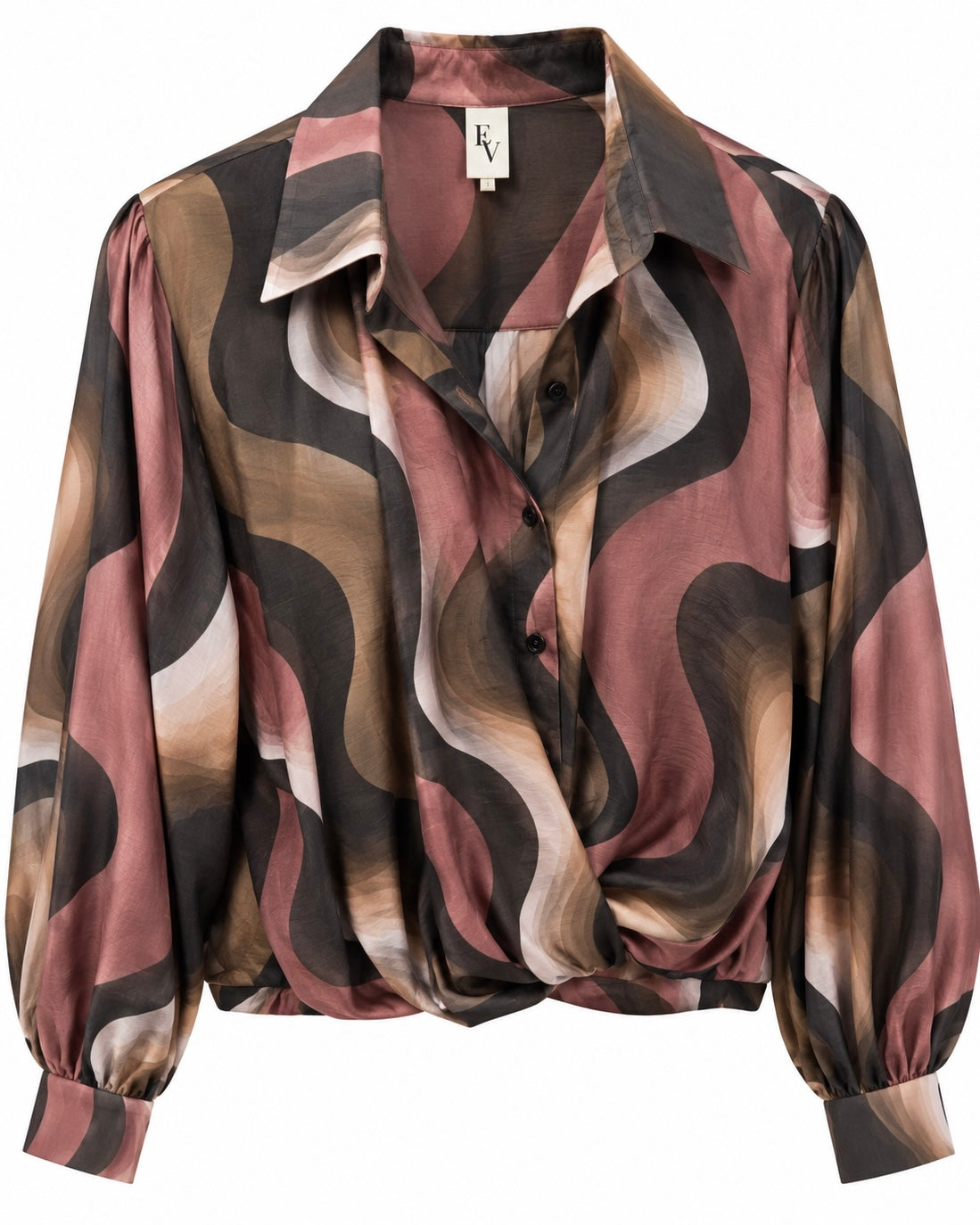 Blouse Dani Wave Stone Blouse - Est Voilà
