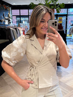 Triple Nine - Travel Blazer Léa Beige - 3910 Blazer - Est Voilà