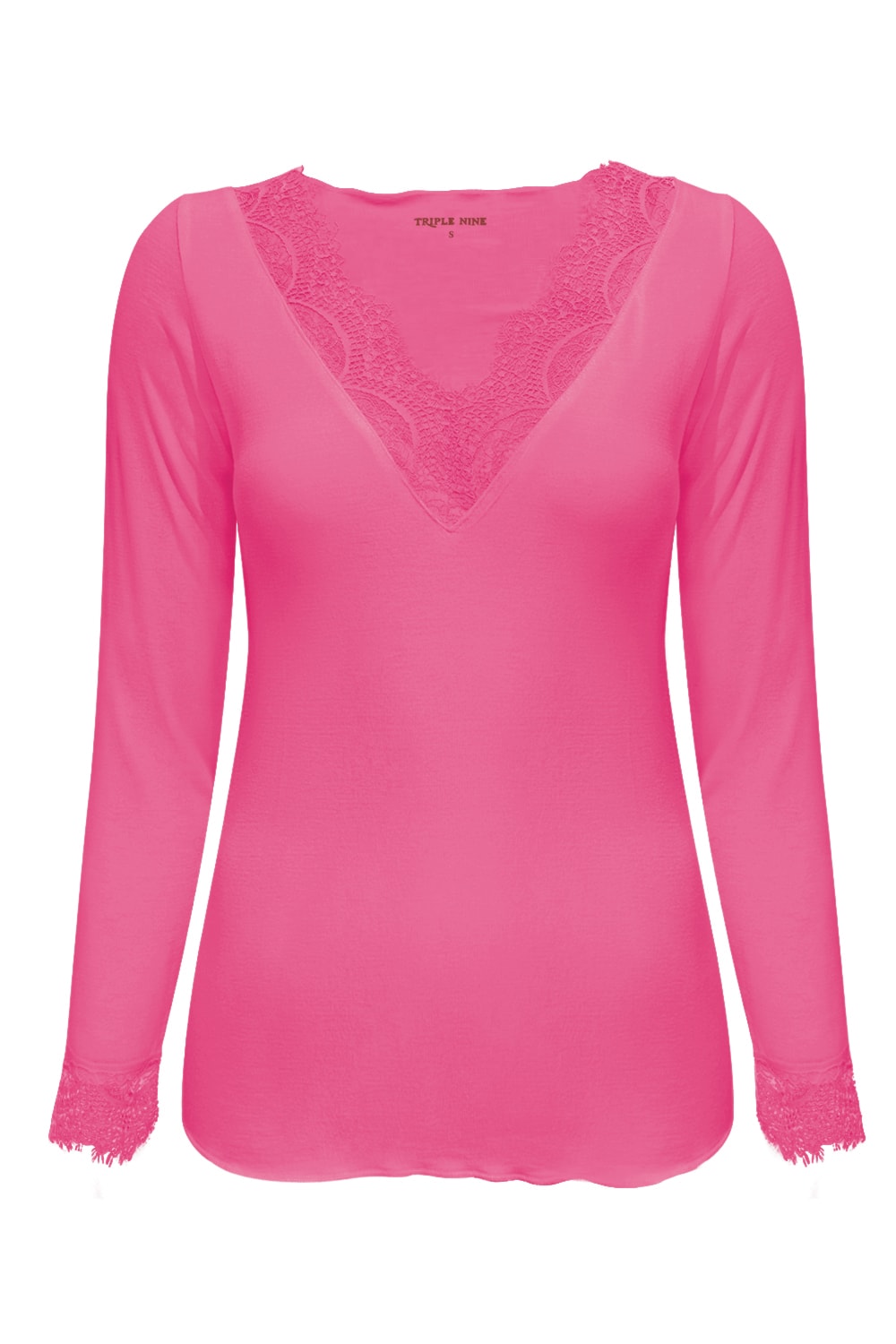Triple Nine - Cashmere Top Lou Lou Fuchsia - 9003 top - Est Voilà