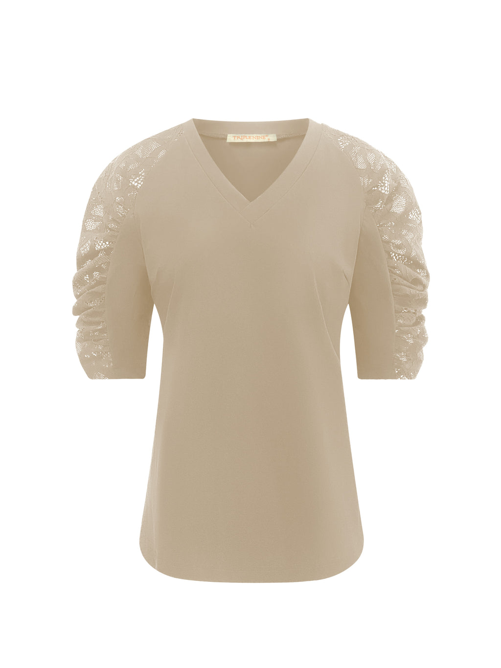 Triple Nine - Travel Top Ruth Beige - 6949 top - Est Voilà