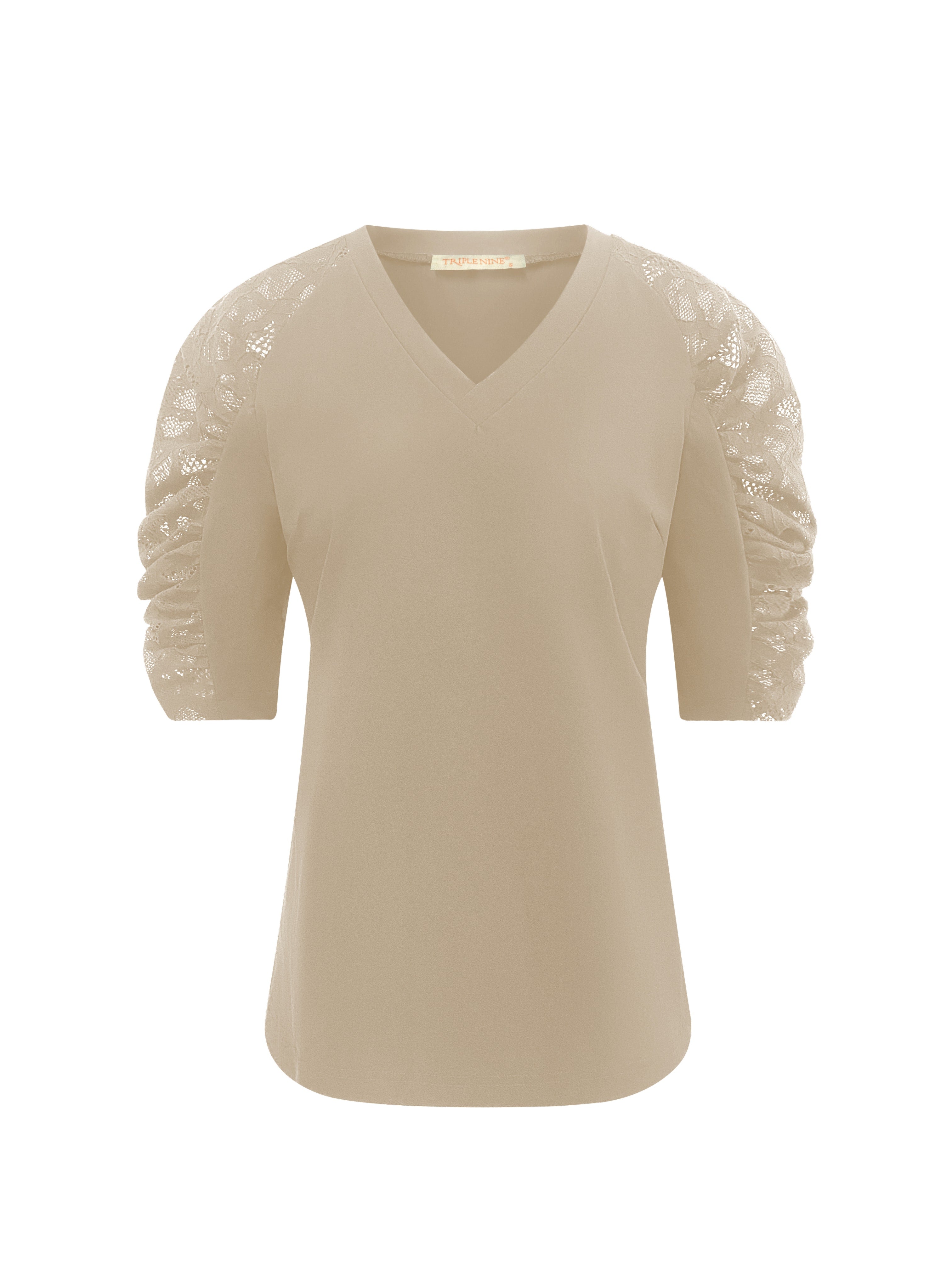Triple Nine - Travel Top Ruth Beige - 6949 top - Est Voilà