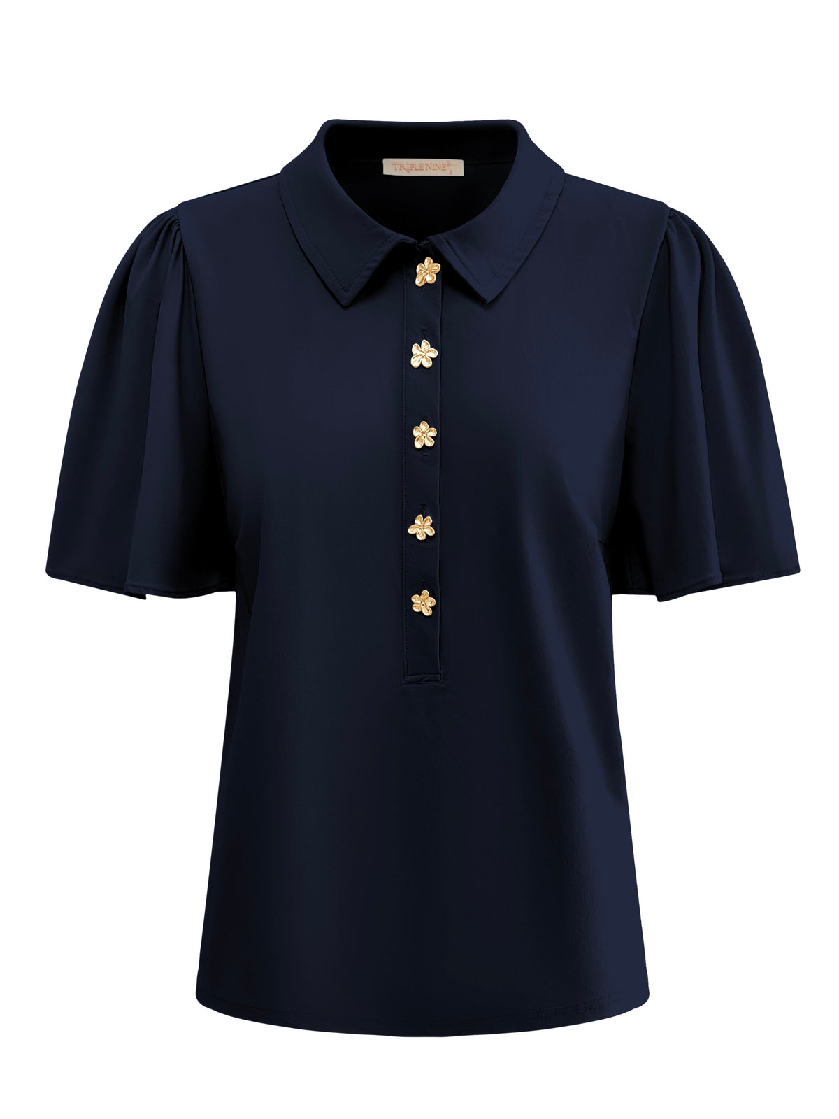 Triple Nine - Travel Top Melodie Navy - 6942 top - Est Voilà