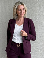 Triple Nine - Travel Blazer Francis Aubergine - 3101 Blazer - Est Voilà