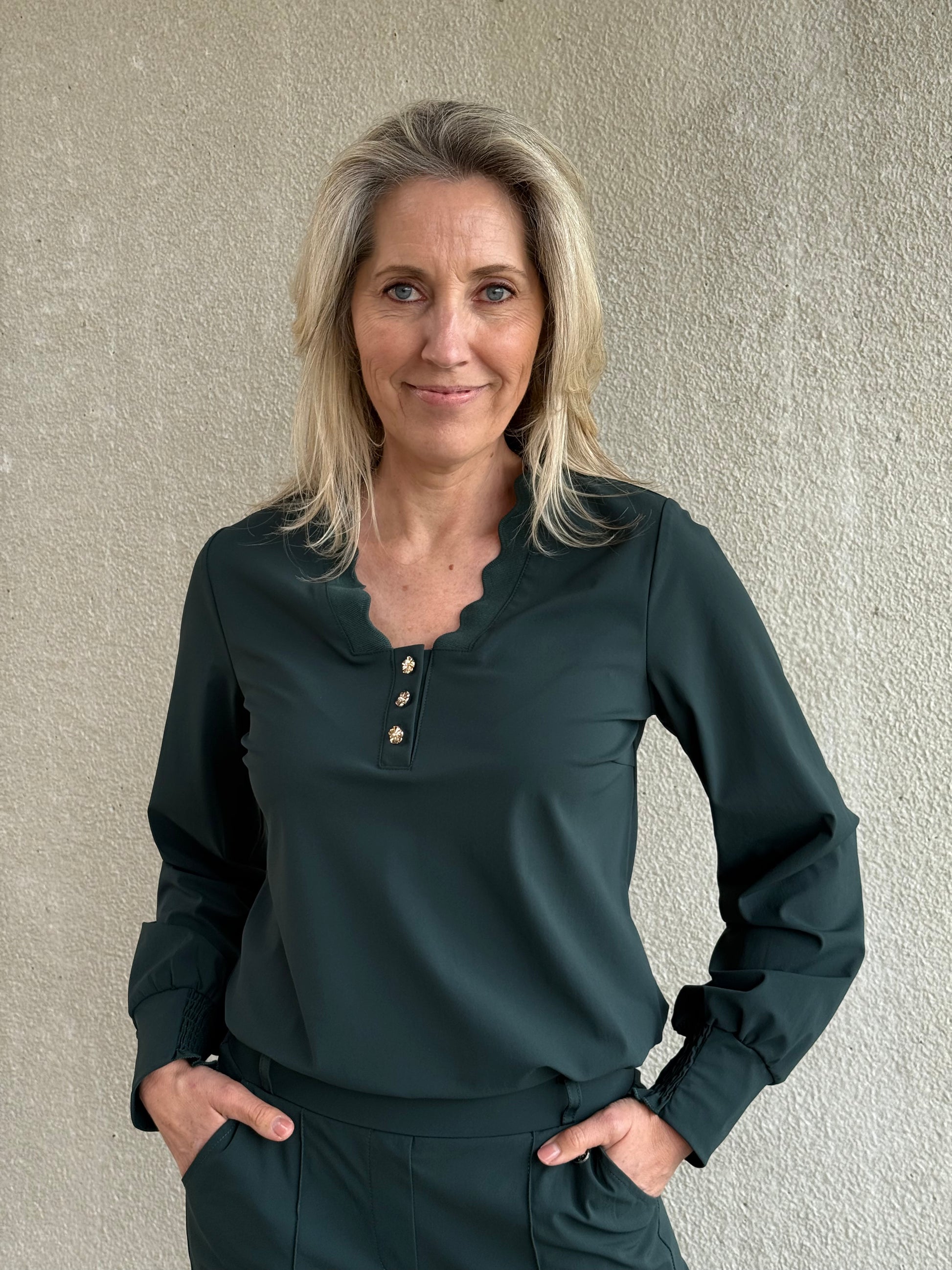 Travel Top Laura Groen - 6933