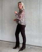 Blouse Dani Luipaard Dessin - Peet kleding